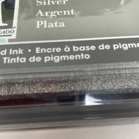 Inkadinkado Pigment Based Ink Stamp Pad Silver Gold 2 Each Crafts - Picture 5 of 13
